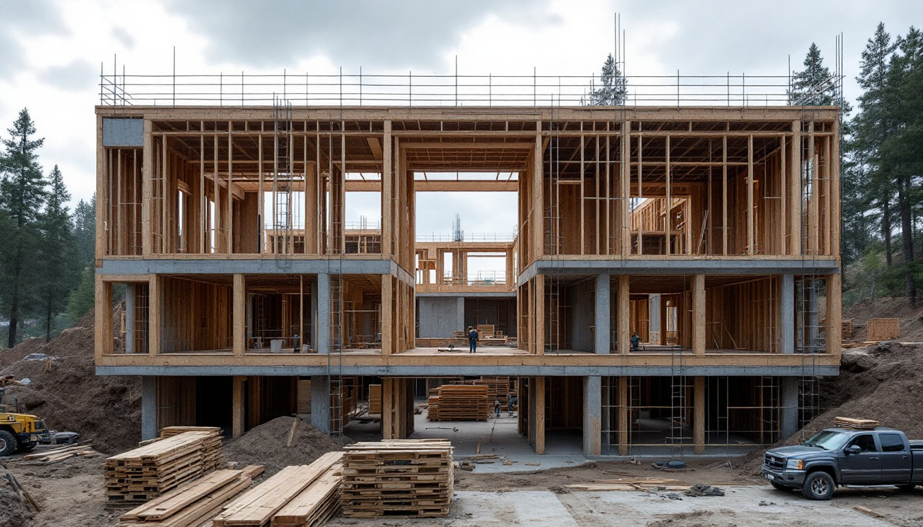 lvl formwork construction project